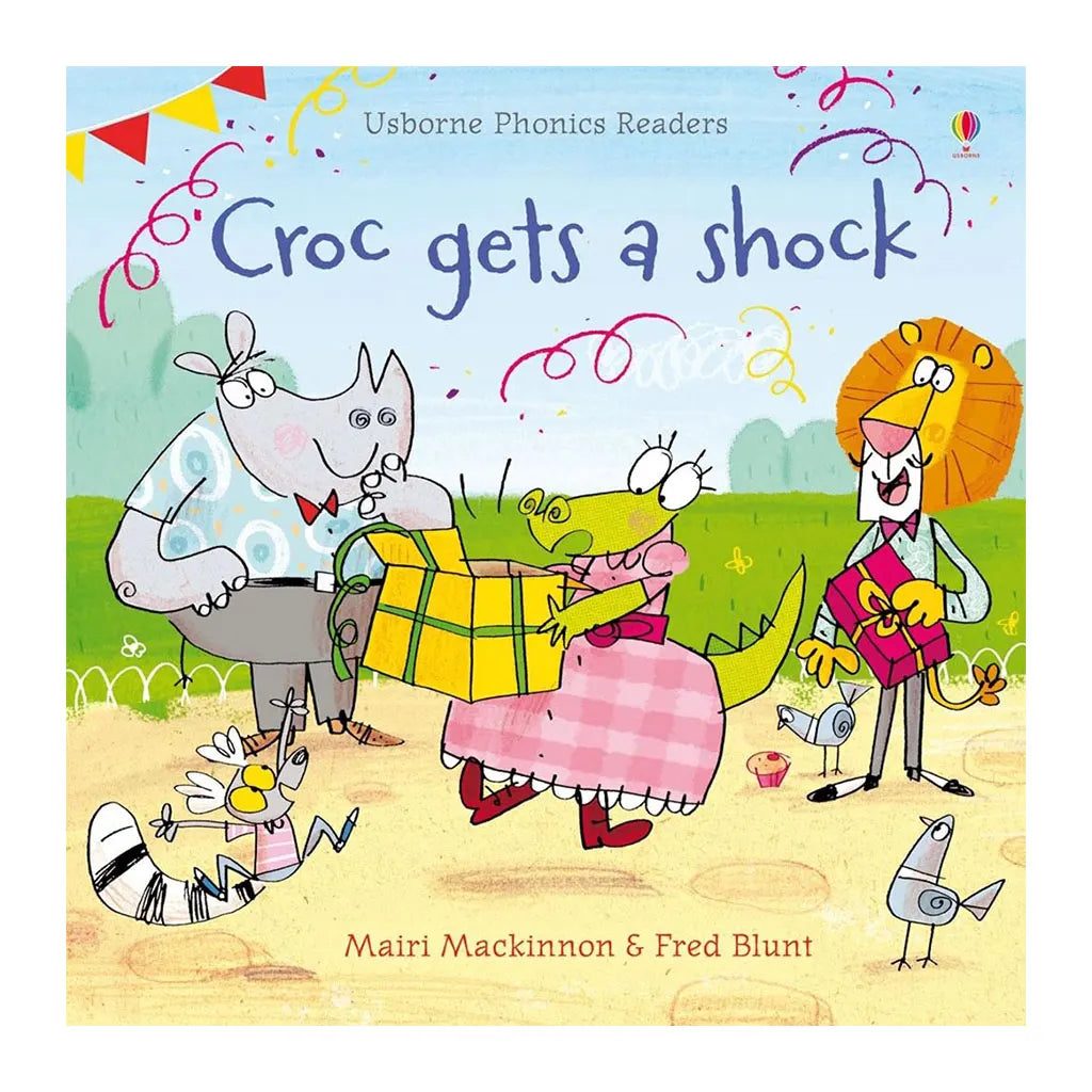 Usborne Croc Gets A Shock