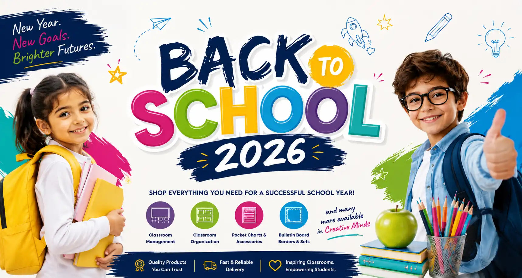 Back to School 2026 – School Supplies & Classroom Essentials