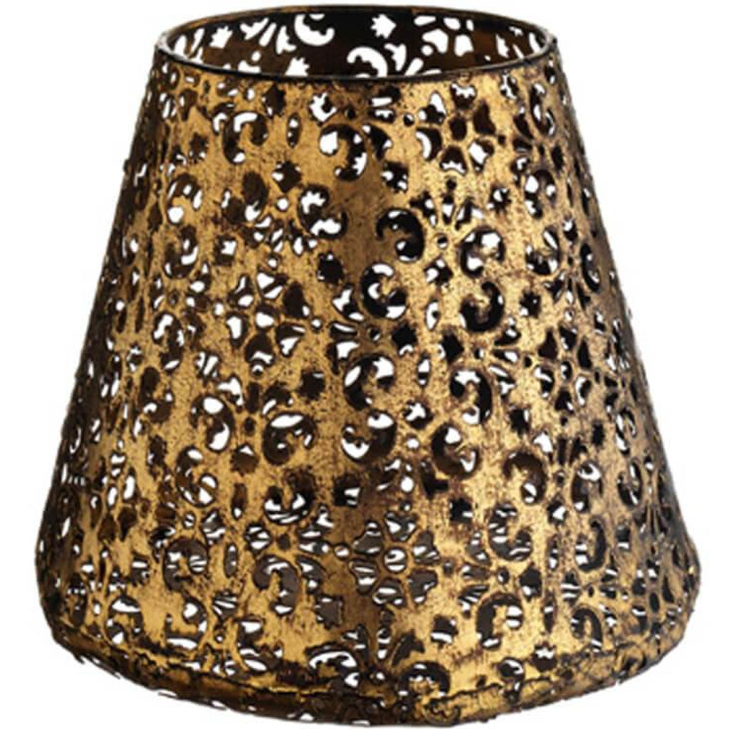 Metal Filigree Container 