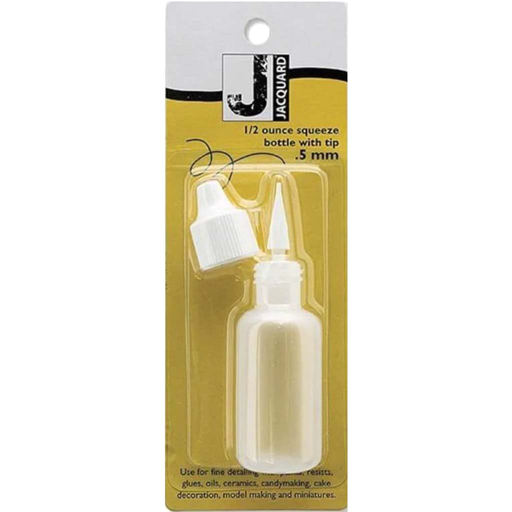 SQUEEZE BOTTLE WITH TIP 0.5MM 1/2OZ