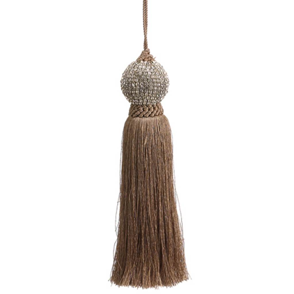 Jewel Ball Tassel Ornament 