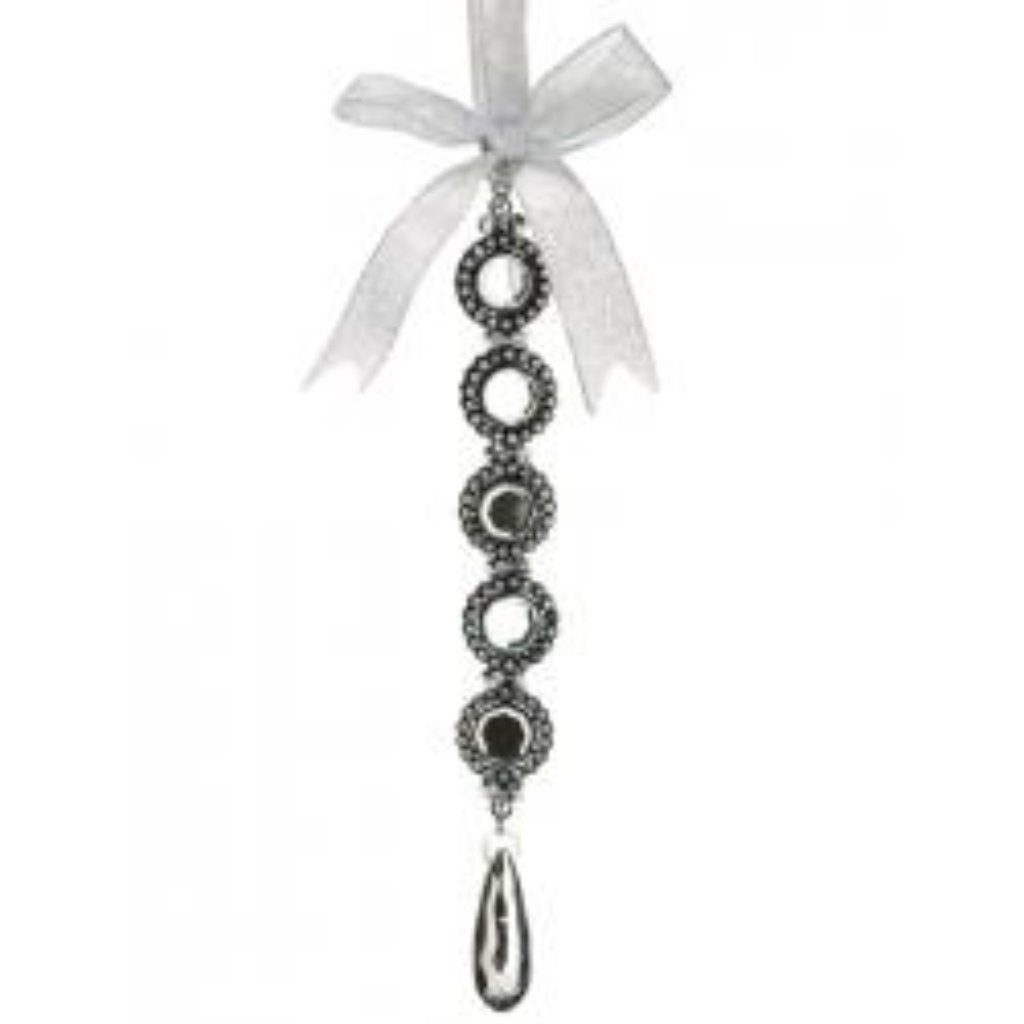 Rhinestone Drop Ornament 