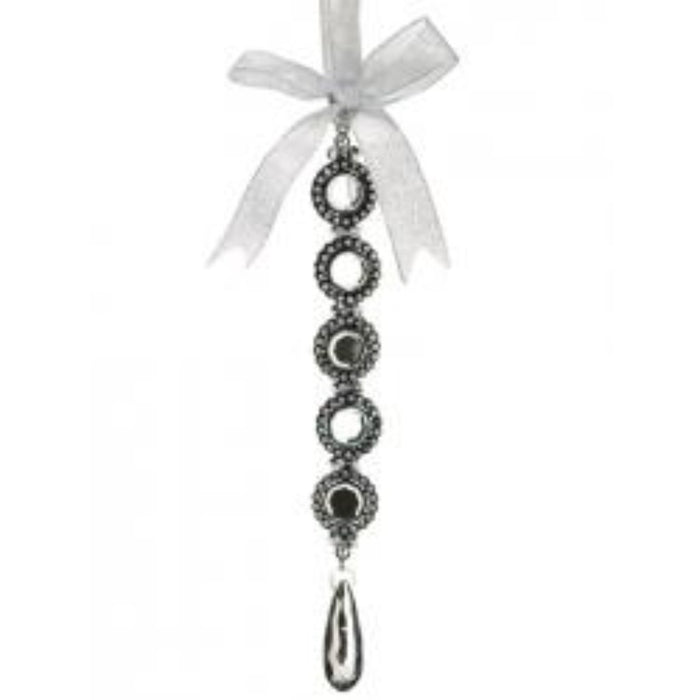 Rhinestone Drop Ornament 