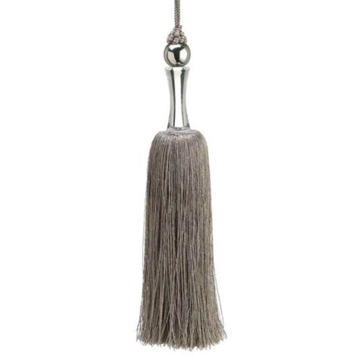 Faux Crystal Stainless Ball Tassel Ornament 