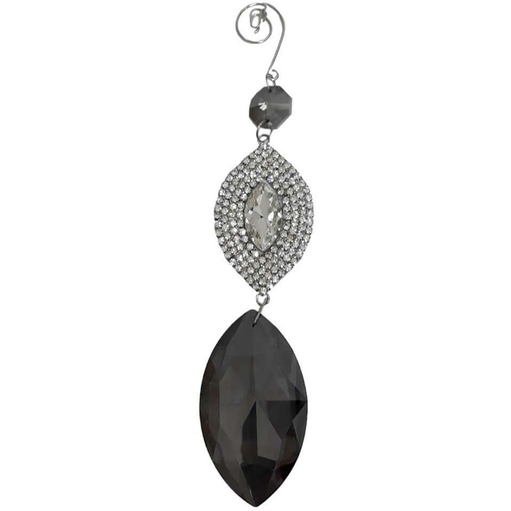 Crystal Rhinestone Drop Ornament 