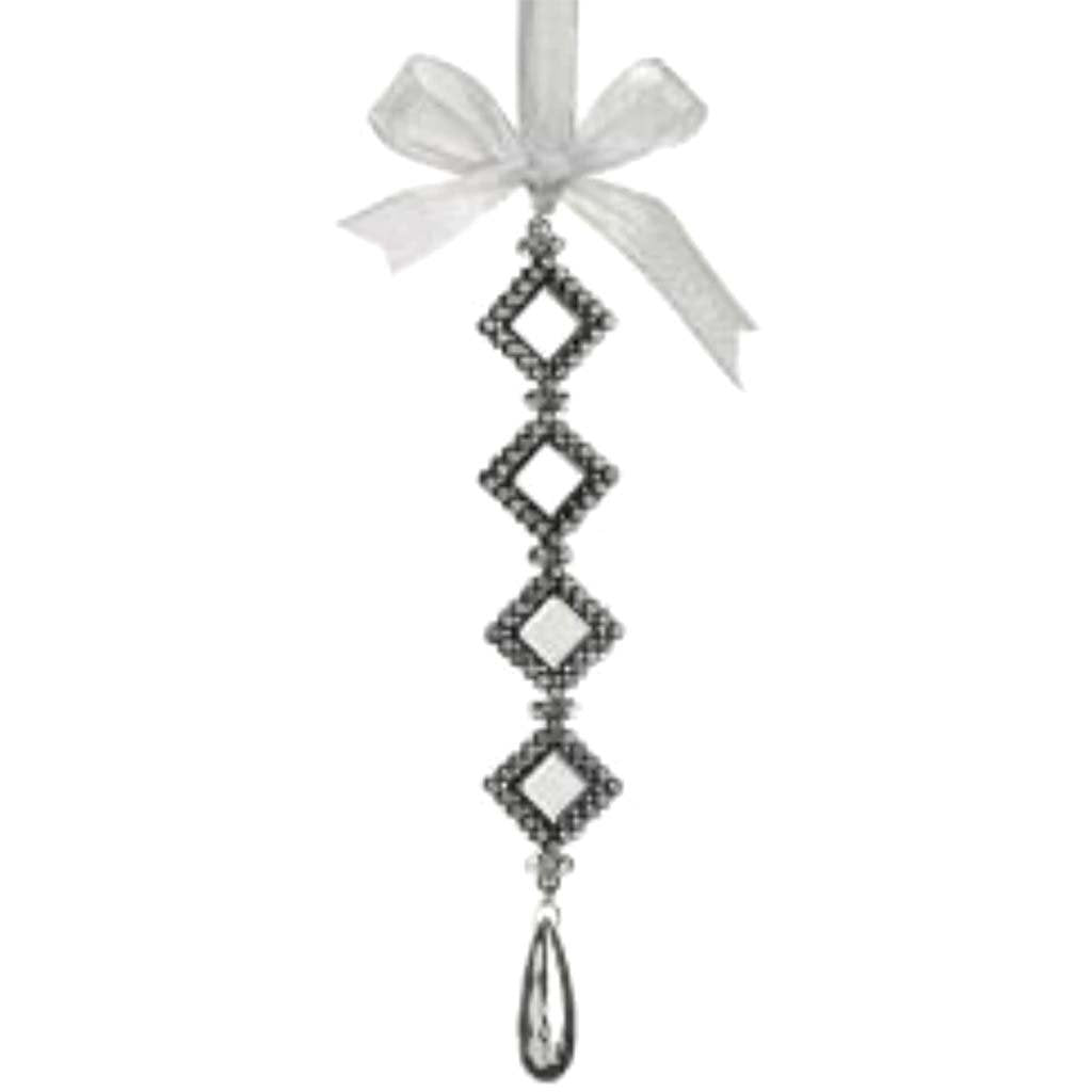 Rhinestone Drop Ornament 