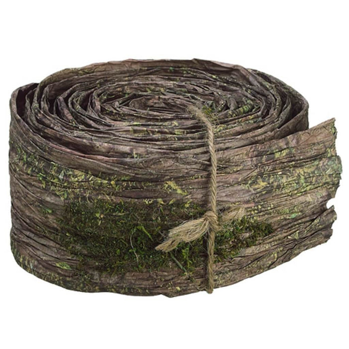 3"Wx4.9Yd Paper Bark Ribbon 