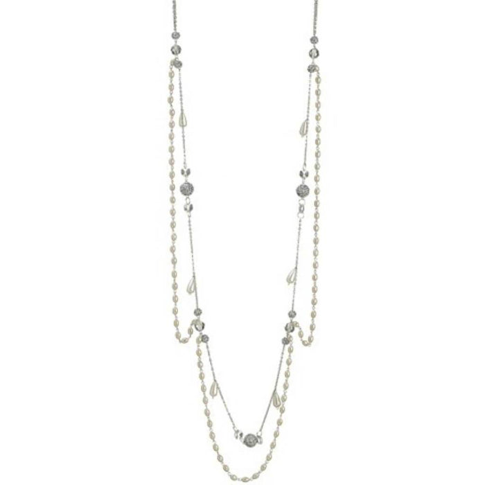 Rhinestone & Pearl Garland 