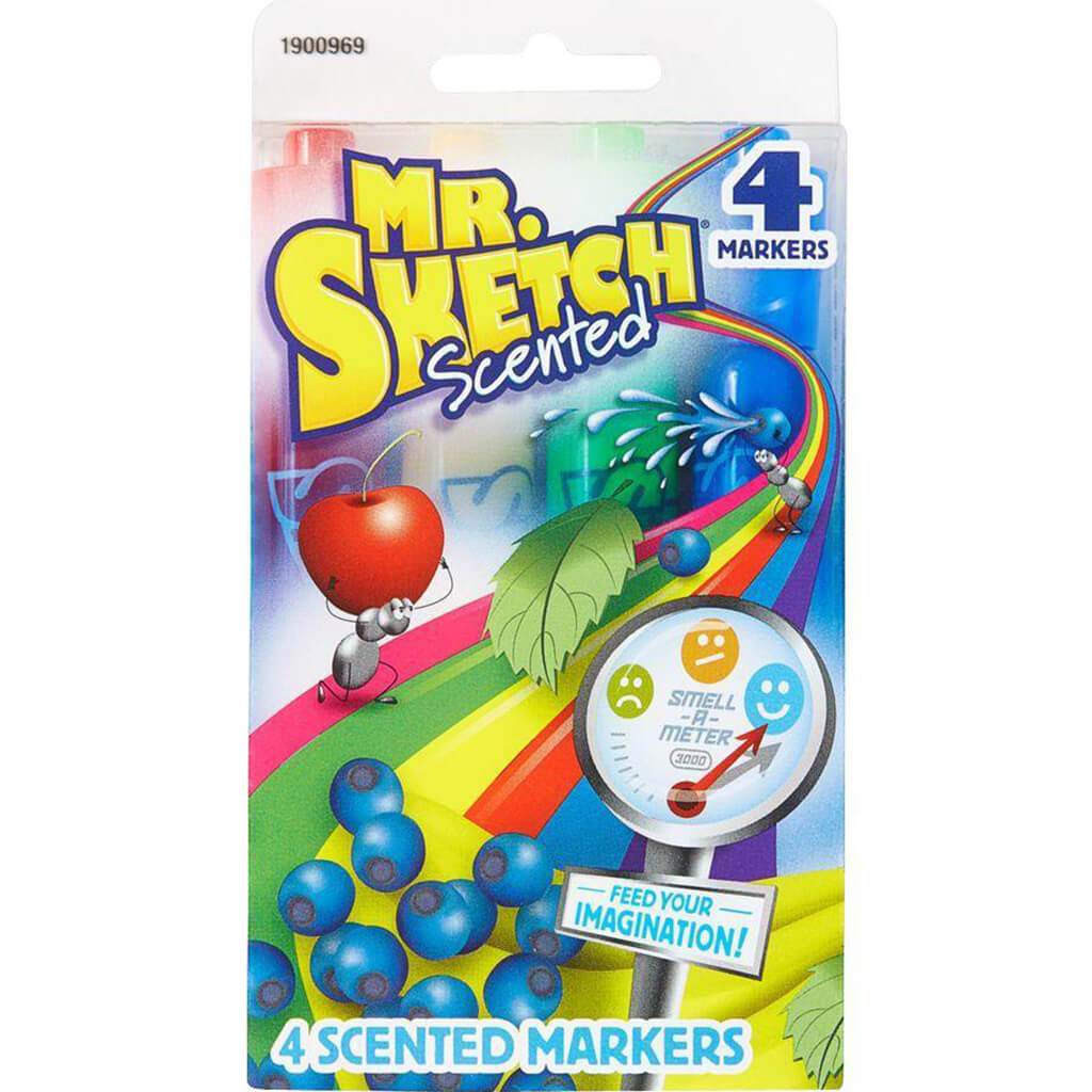 Mr Sketch Scented Markers 4pcs