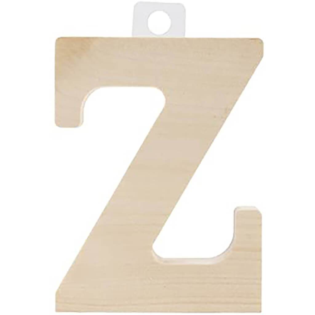 Wood Letter Z 18in