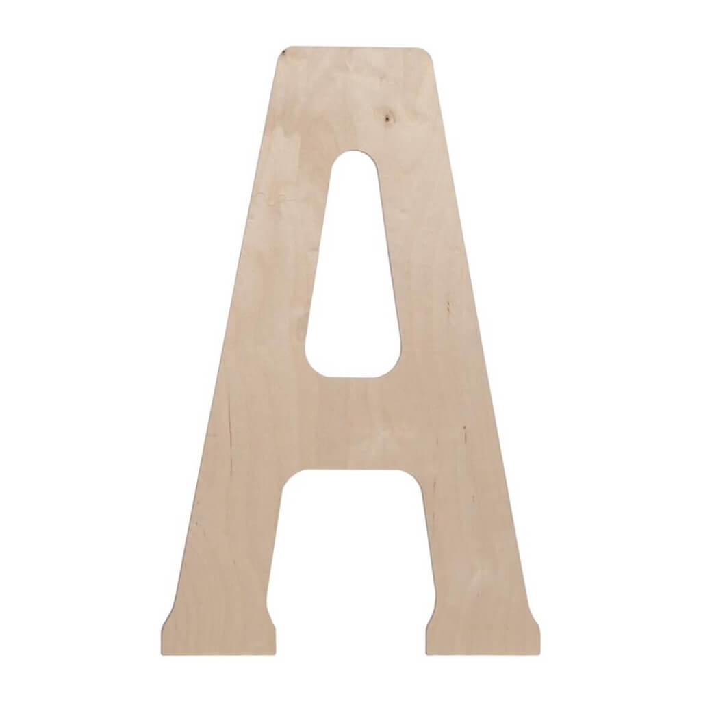 Wood Letter A 18in