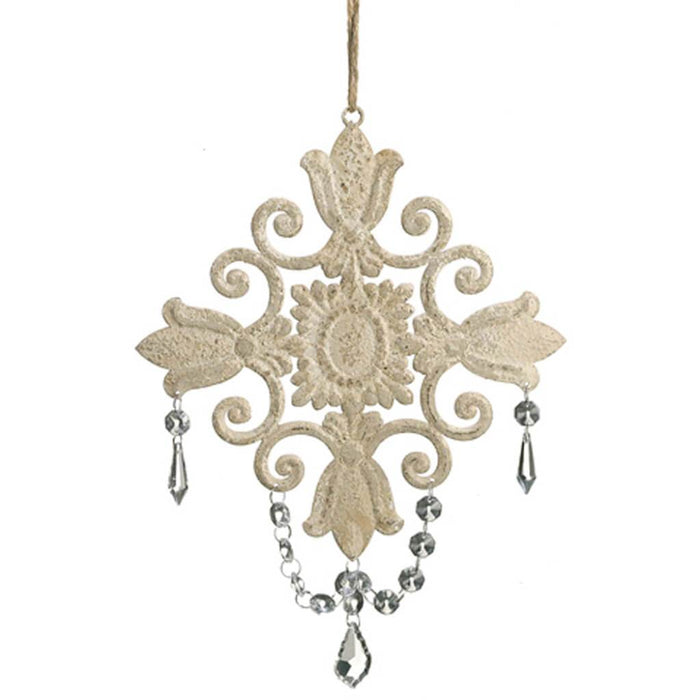 Metal Cross Ornament 