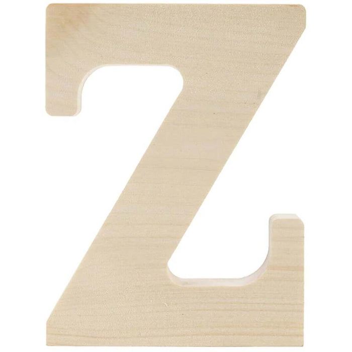 Wood Letter Z 5in