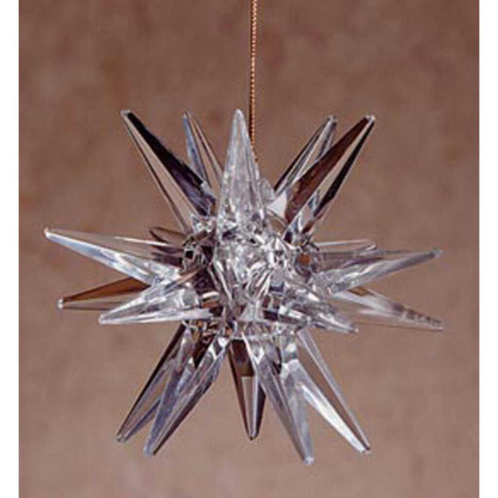 Crystal Star Ornament 