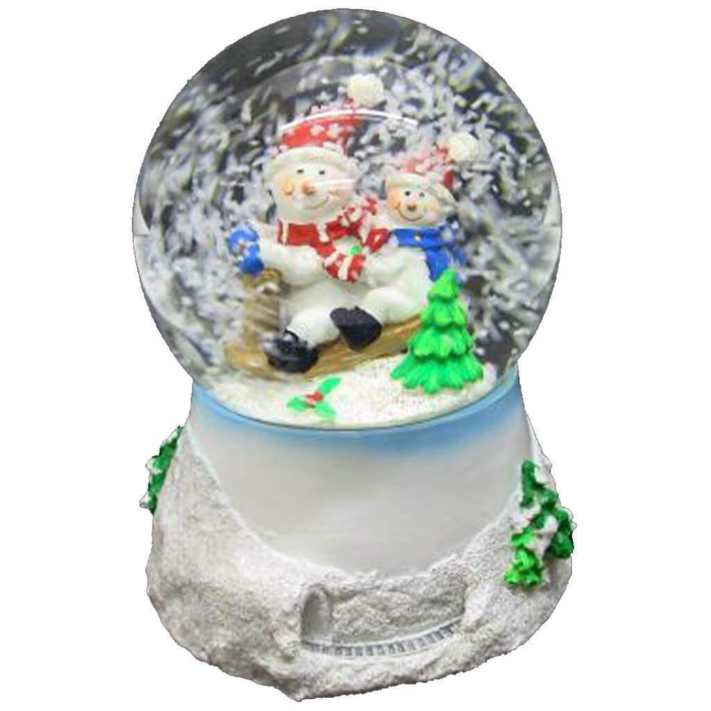 Christmas Polyresin Snowglobe 100mm