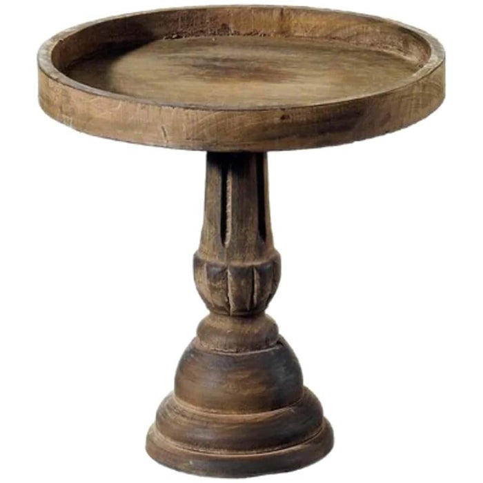 11.7H11.8"D Footed Wood 