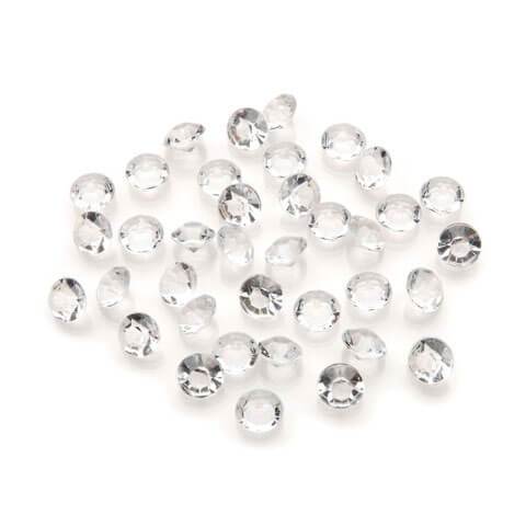 Diamond Ice Clear 4 carat 8mm 800 pieces 