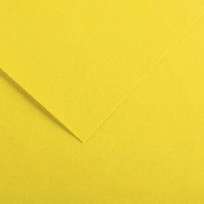 Canson Colorline Canary Yellow 19in x 25in 184lb
