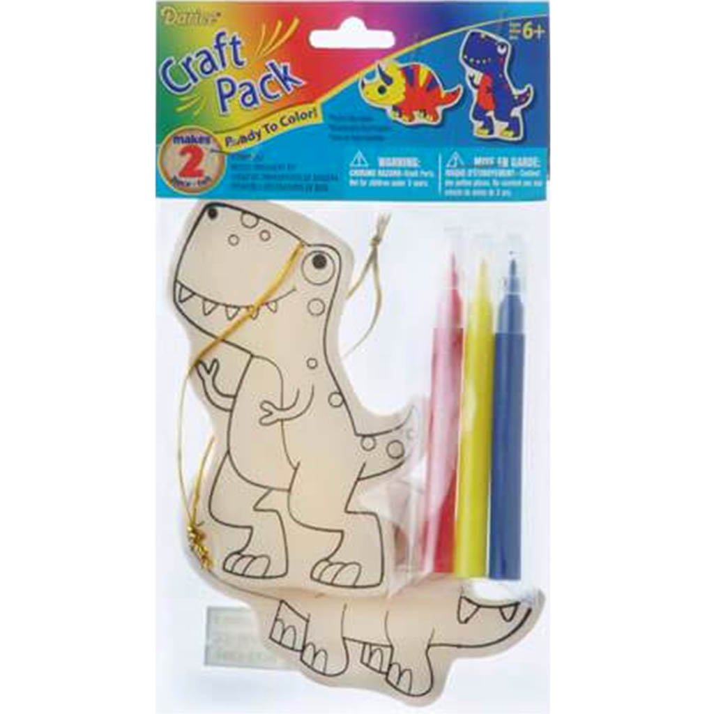 Wood Ornament Kit Dinosaur 