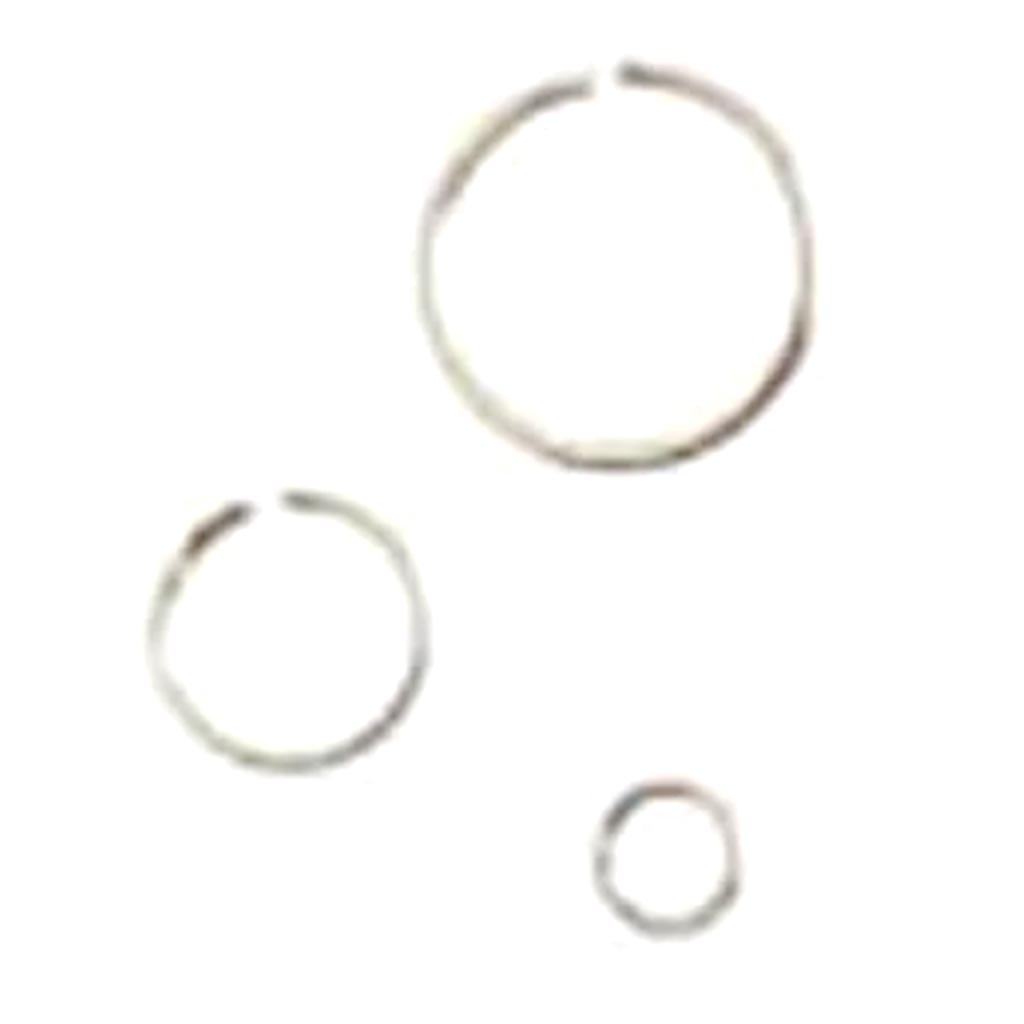 Jump Rings Nickel Plated 4,7,10mm 