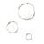 Jump Rings Nickel Plated 4,7,10mm 