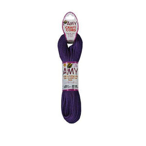 Amy Craft Cord Purple 2mm x 25 yards