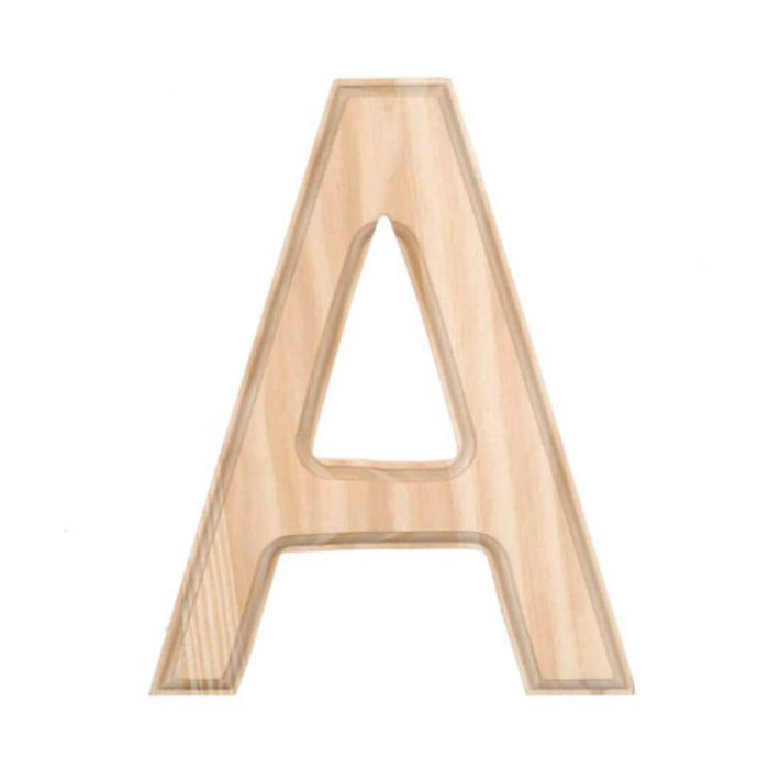 Beveled Wood Letter