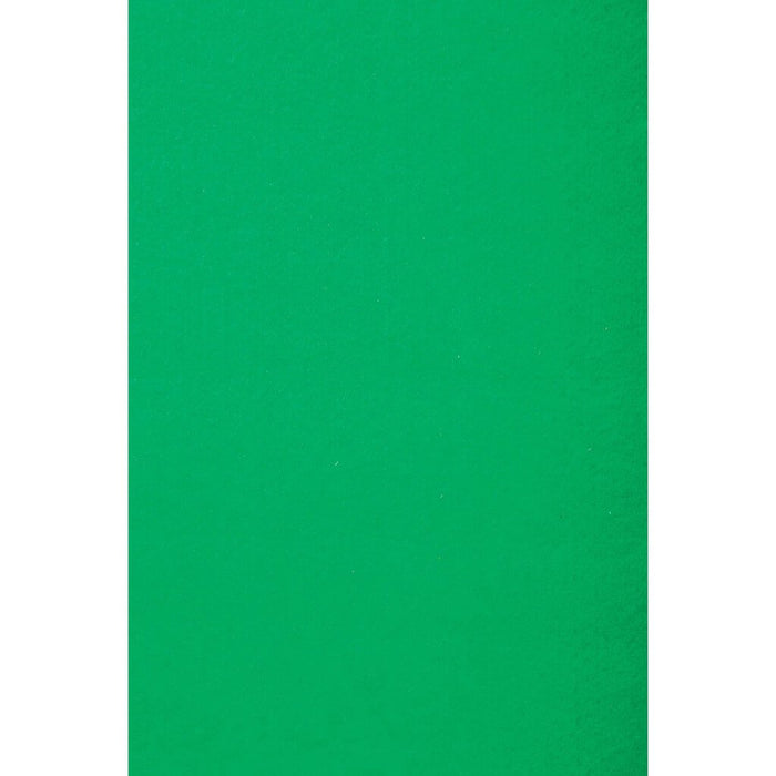 STIFFENED FELT SHEET 12X18IN GREEN 