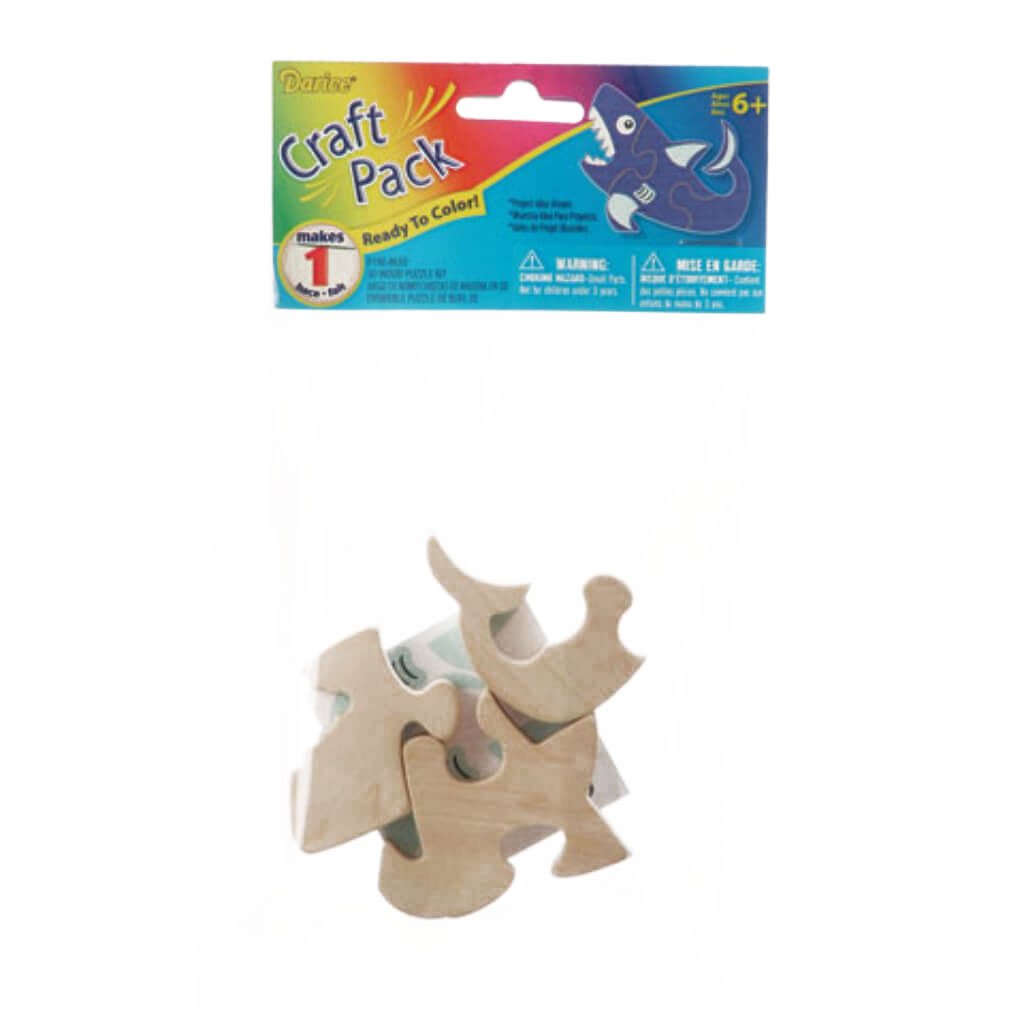 WOOD SHARK PUZZLE KIT 