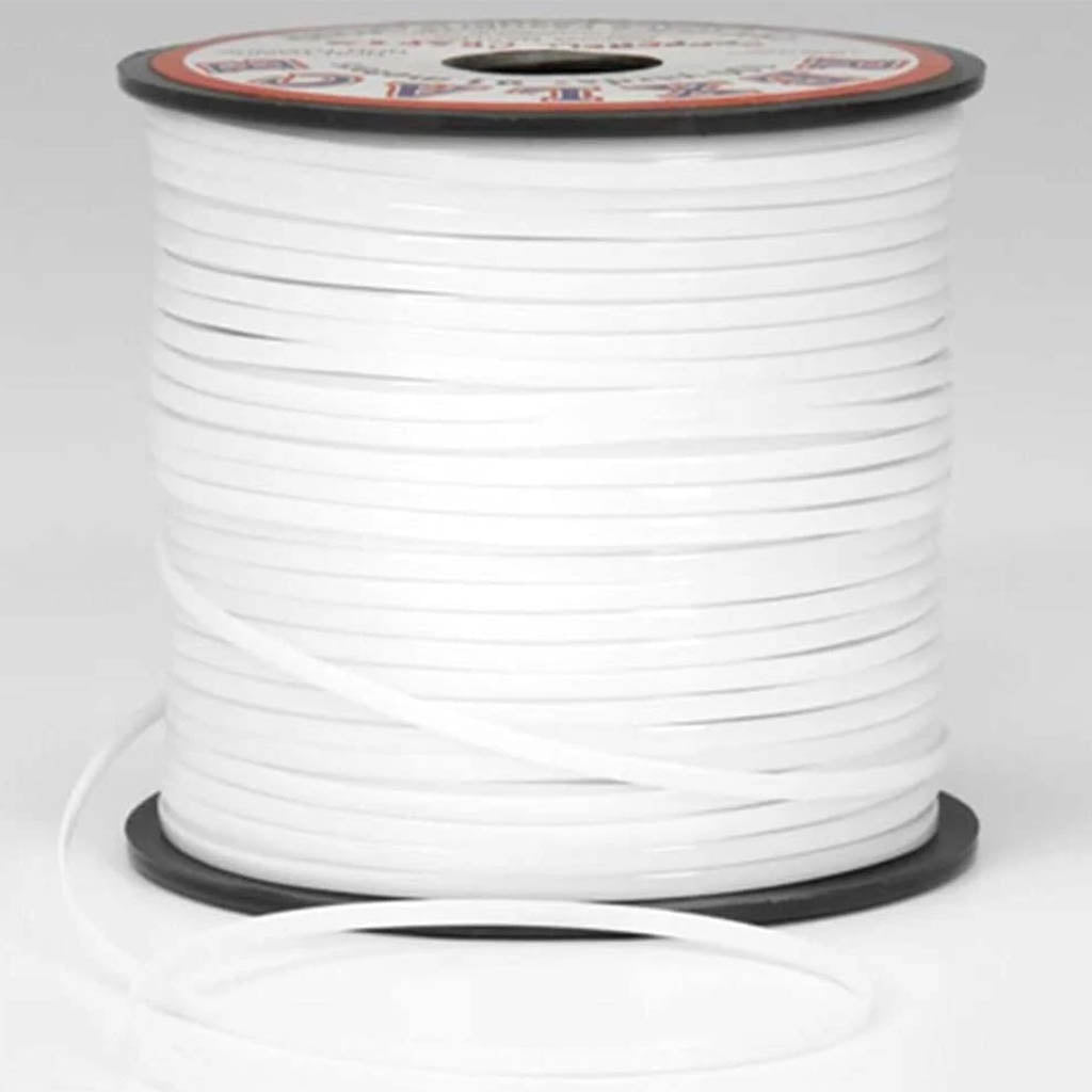 Rexlace Plastic White 100 yards 