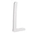 Brush Font White Wood Letter 9in