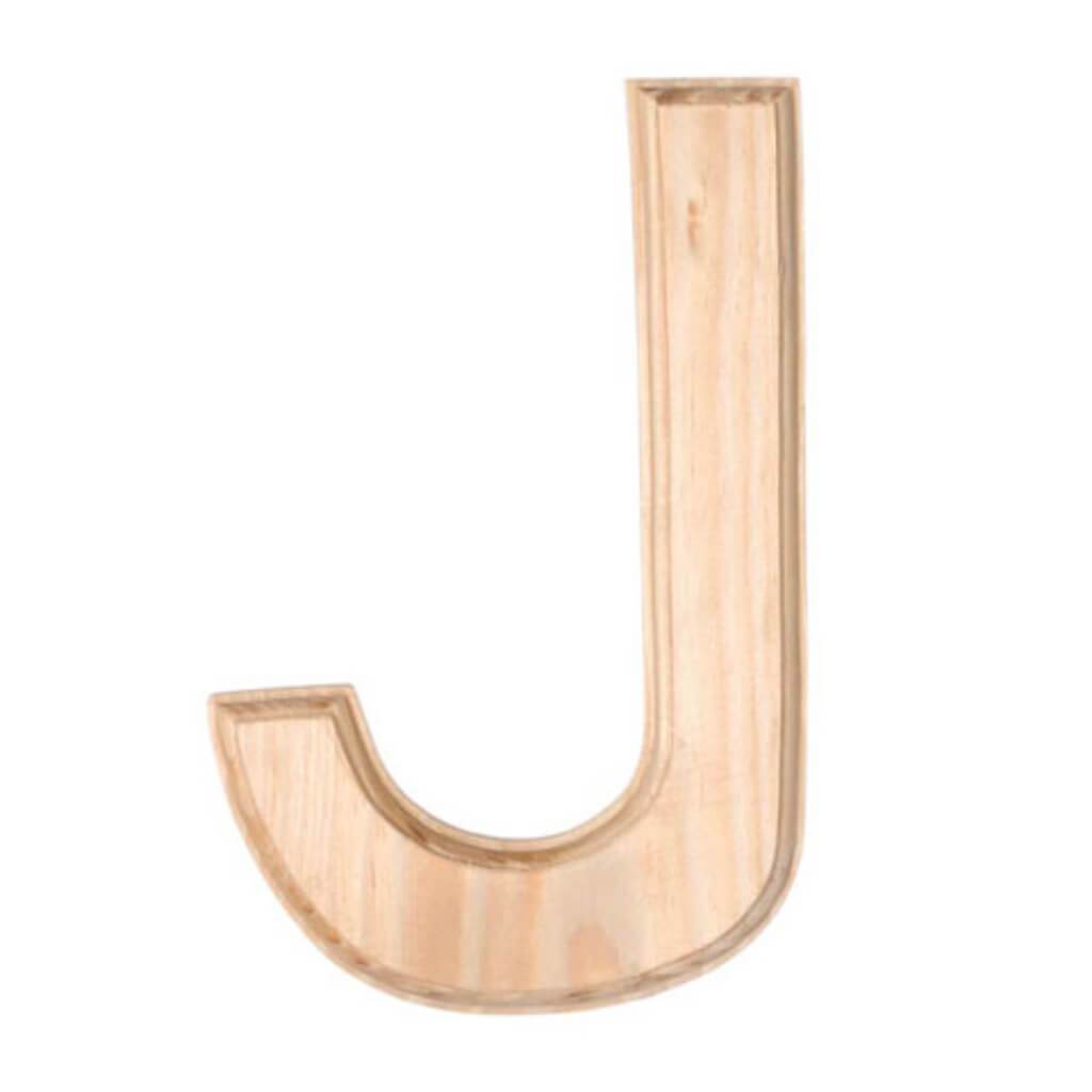 Beveled Wood Letter