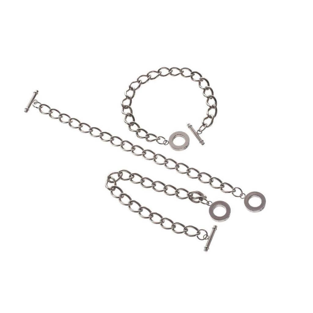 CHAIN WITH TOGGLE CLASP SILVER 