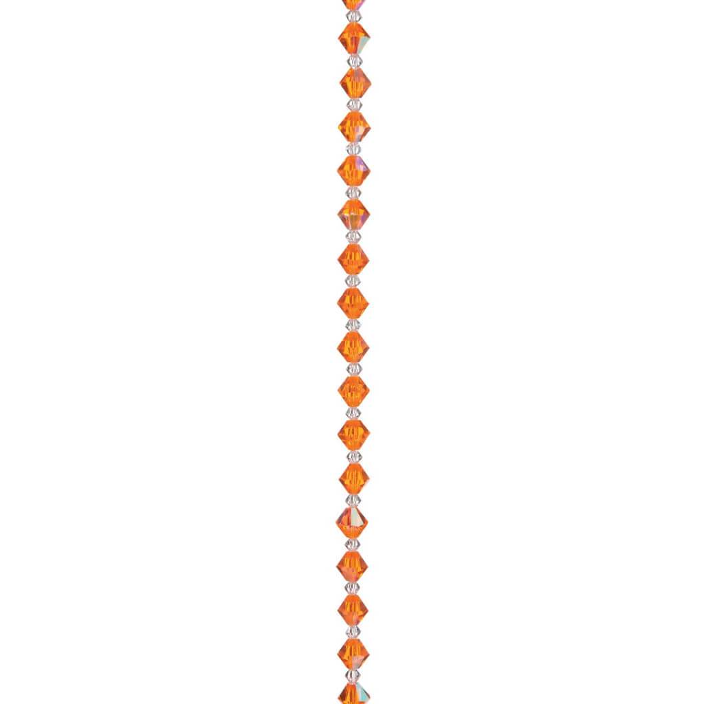CRYSTAL BEAD STRAND CRYSTAL SUN AB 6MM 