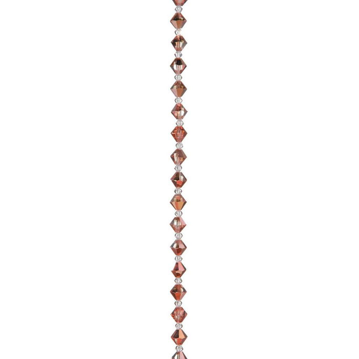 CRYSTAL CAPRI GOLD RHINESTONE 6MM 
