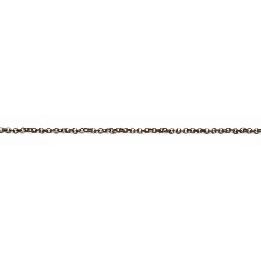 CHAIN LINK FANCY ROUND BRONZE 54IN 