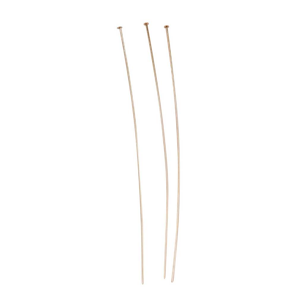 HEADPINS GOLD PLATED BRASS 