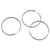 Earring Hoops Silver Plated 36mm 