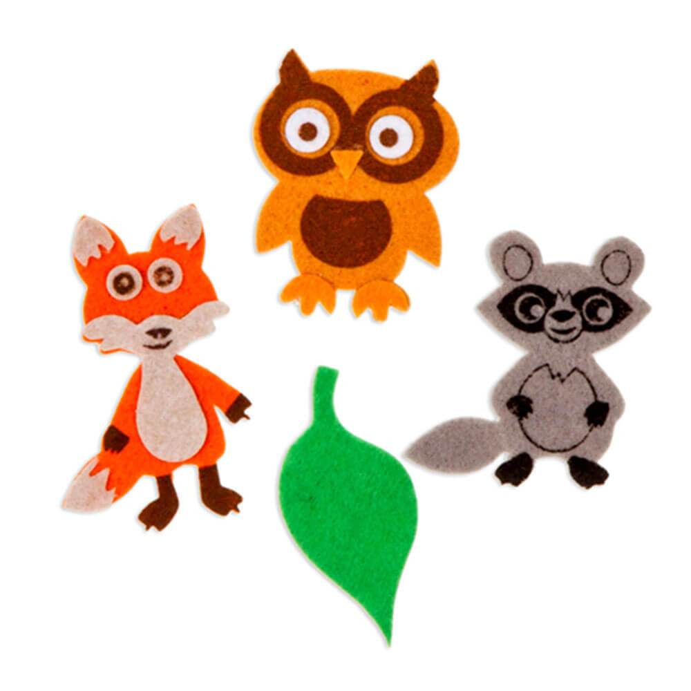 Felties Felt Stickers Forest Friends 15 pieces