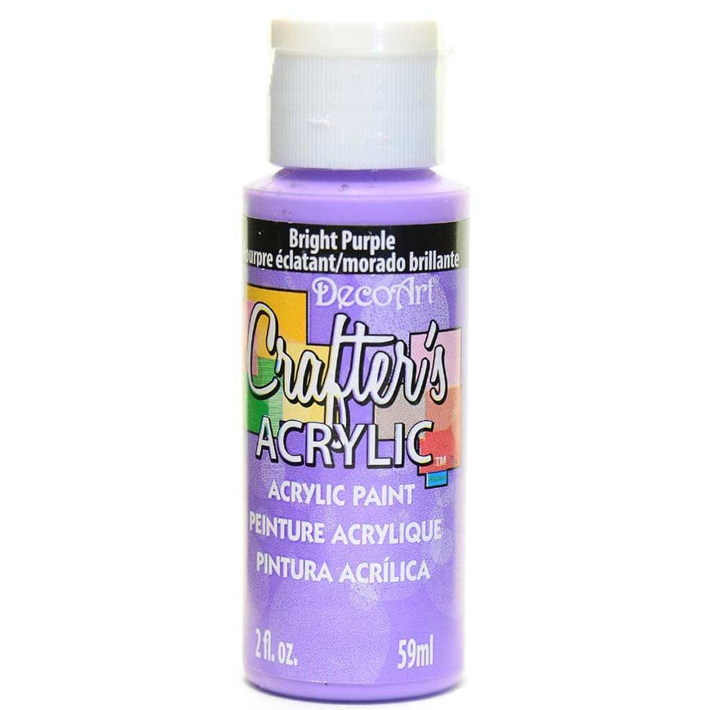 Crafter's Acrylic All-Purpose Paint 2oz Bright Purple