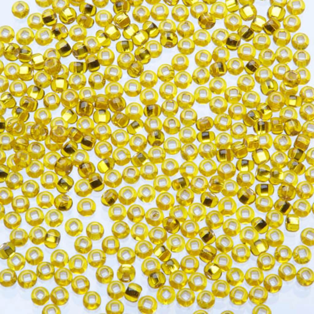 BEADS CZECH SEED APPROX YELLOW 