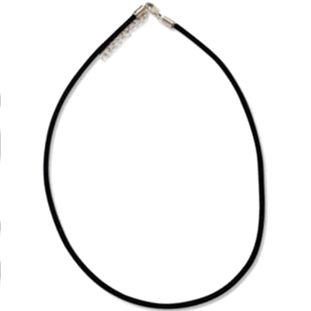 Flocked Necklace Velvet Black 3mm x 18 inches 