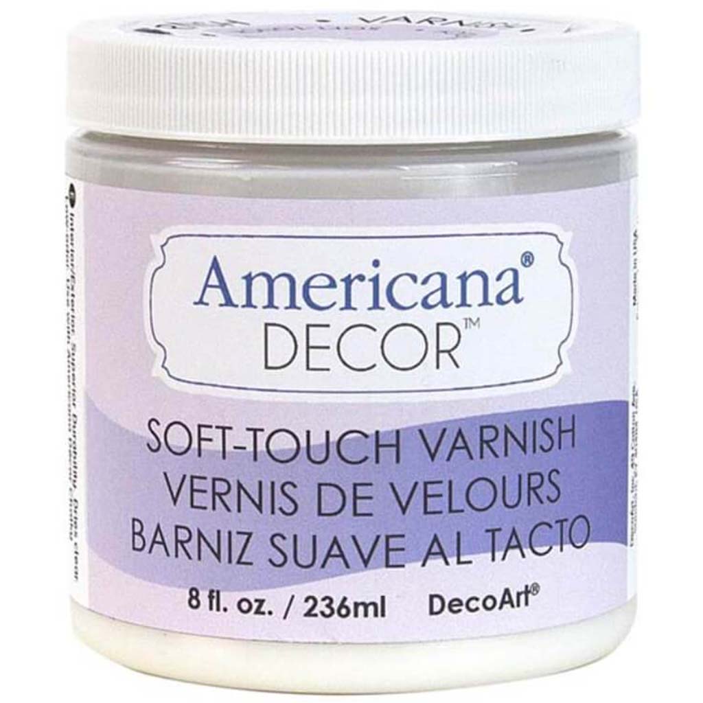 Americana Decor Varnish Soft Touch Clear 8oz