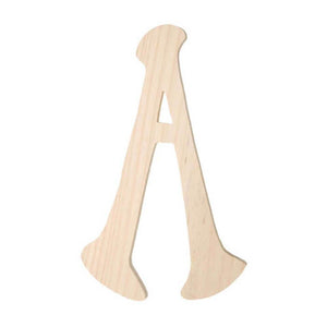 Wood Letter Special Font 6in