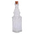 Clear Glass Bottle with Cork 6.5in