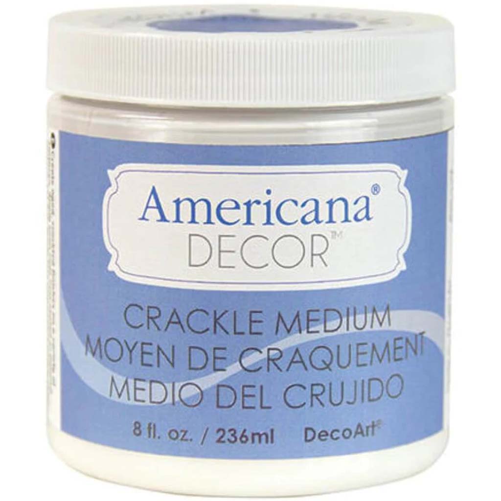 Americana Decor Crackle Medium Clear 8oz