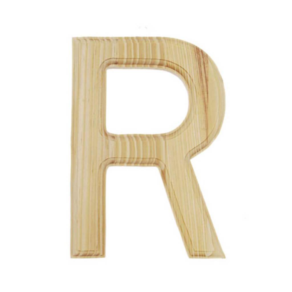 Beveled Wood Letter