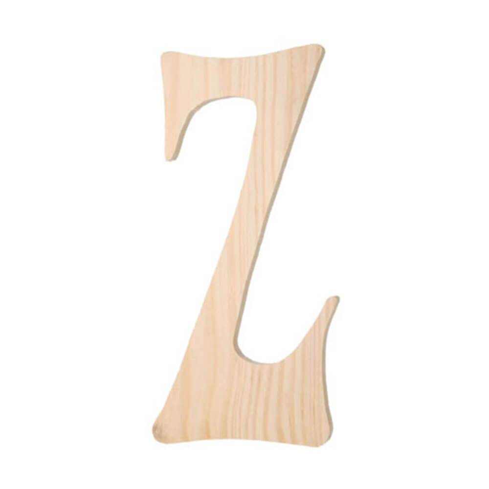 Wood Letter Special Font 6in