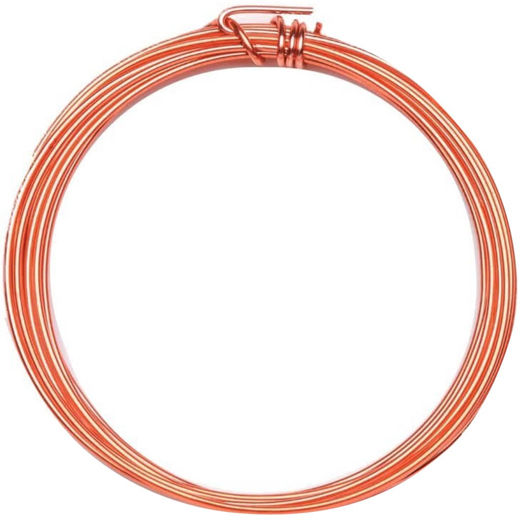 ALUMINUM JEWELRY WIRE COPPER 18GAUGE 3YD 