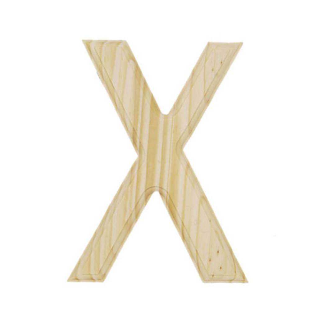 Beveled Wood Letter